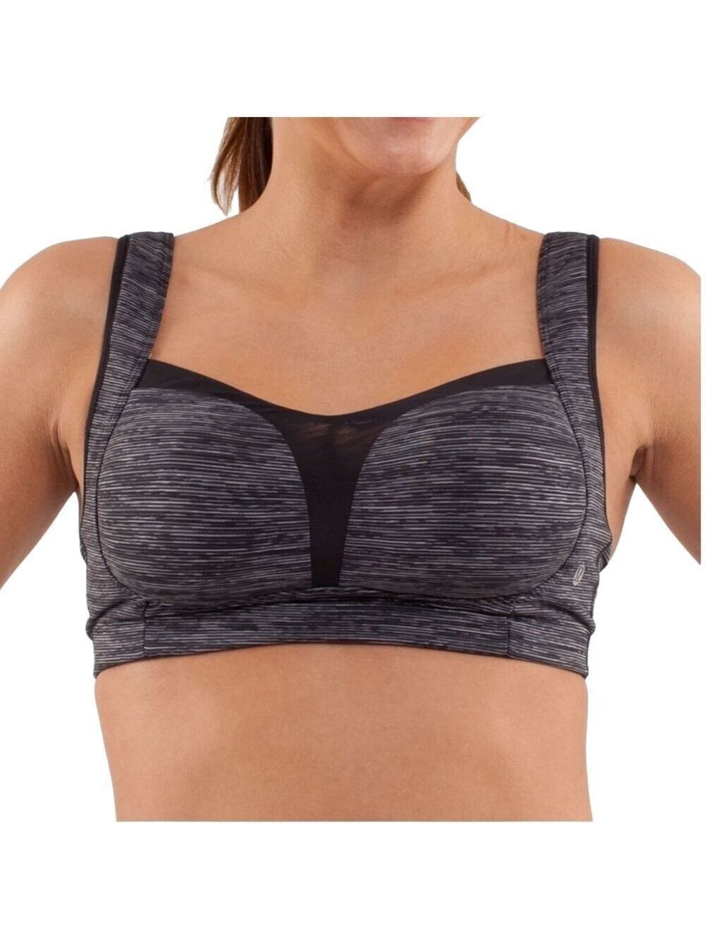 LULULEMON (2) Ta Ta Tamer In Heathered Grey With Charcoal (Model in Diff Colour)